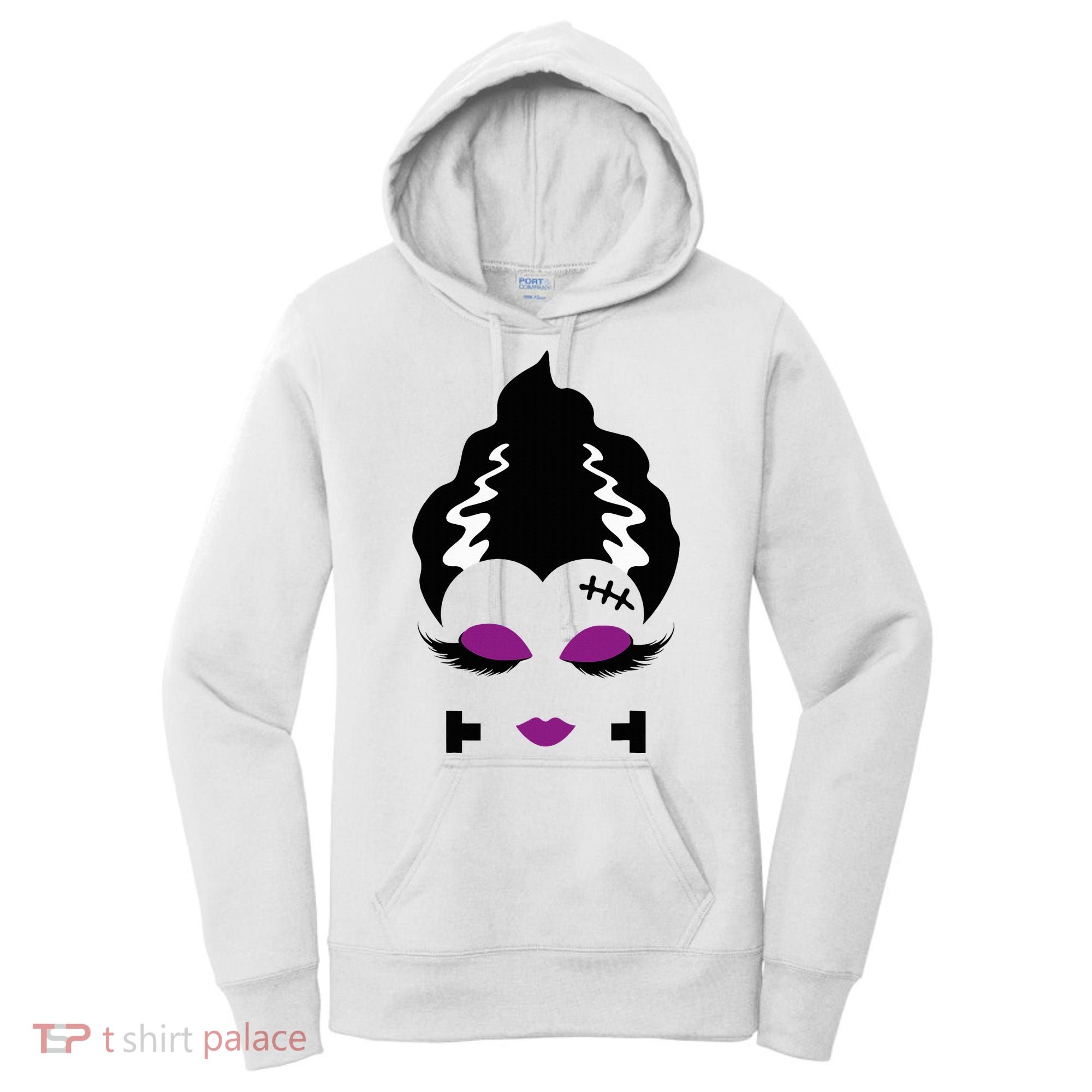 Bride Of F.R.A.N.K.E.N.S.T.E.I.N Monster Halloween Costume Women's Hoodie