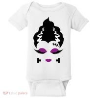 Bride Of F.R.A.N.K.E.N.S.T.E.I.N Monster Halloween Costume Baby Bodysuit thumb 0