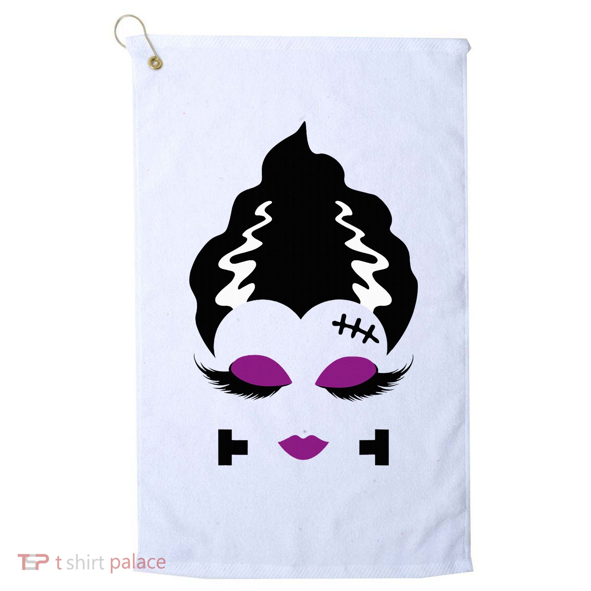 Bride Of F.R.A.N.K.E.N.S.T.E.I.N Monster Halloween Costume Golf Towel