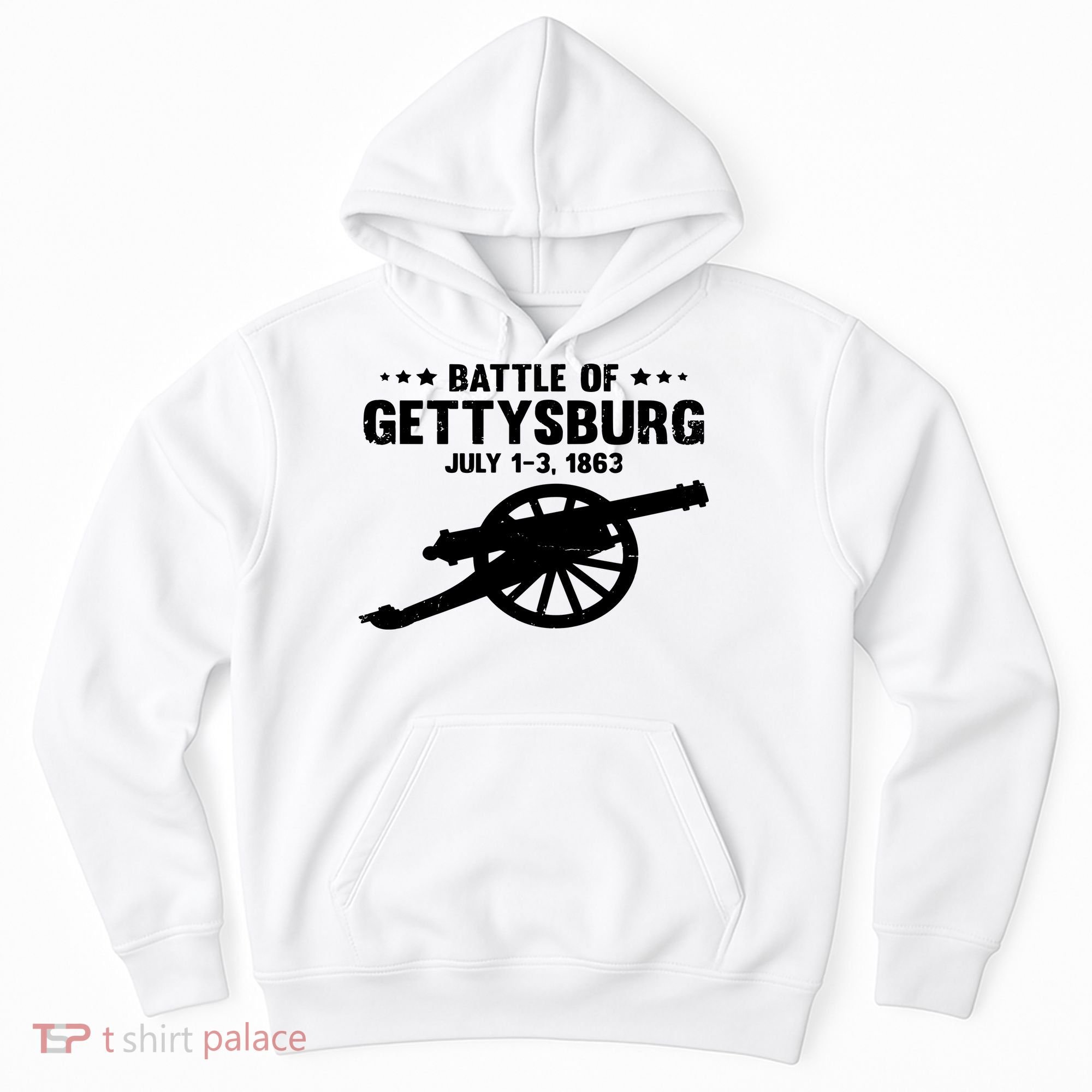 Battle Of Gettysburg | Battlefield US American Civil War Hoodie