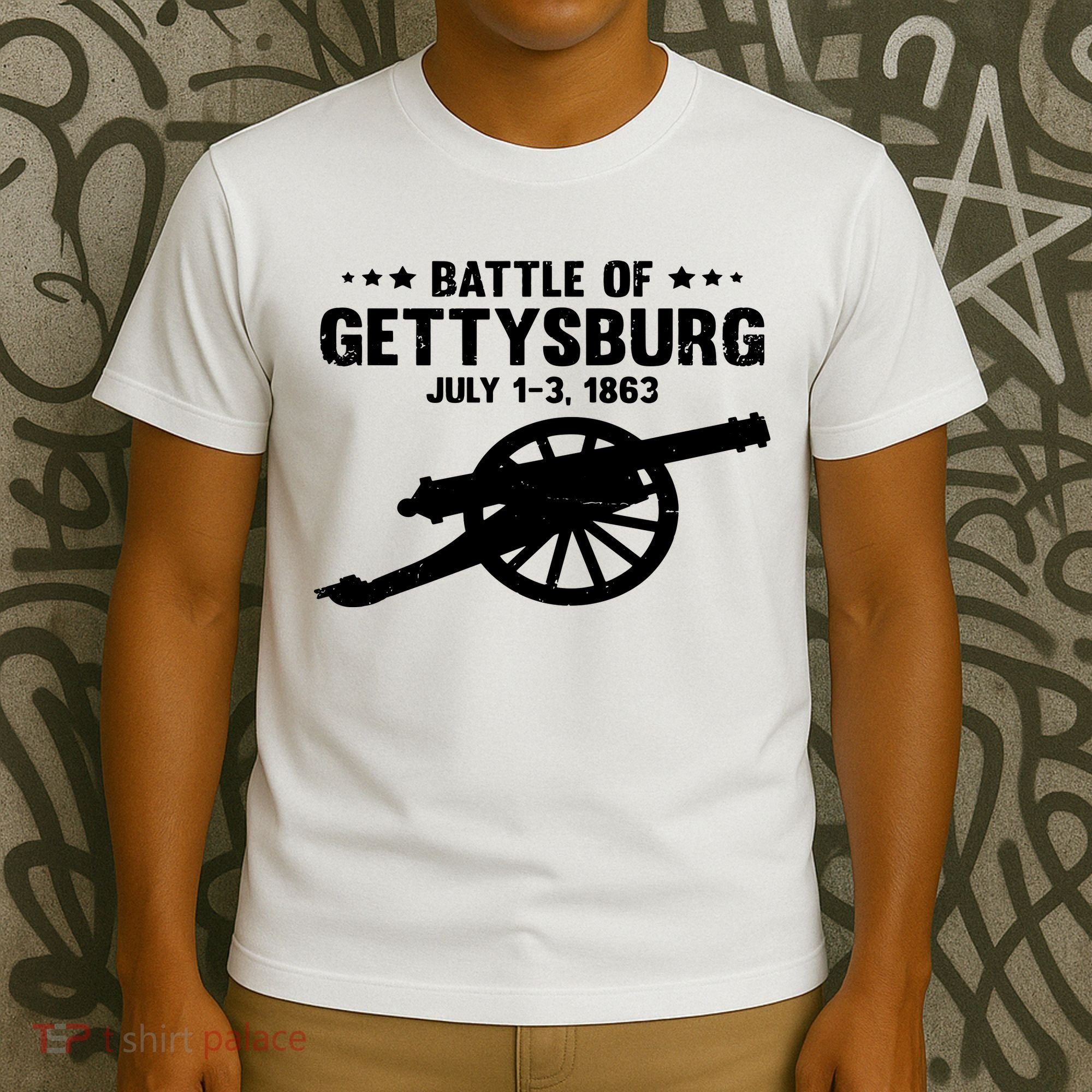 Battle Of Gettysburg | Battlefield US American Civil War T-Shirt