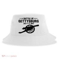 Battle Of Gettysburg | Battlefield US American Civil War Sustainable Bucket Hat thumb 0