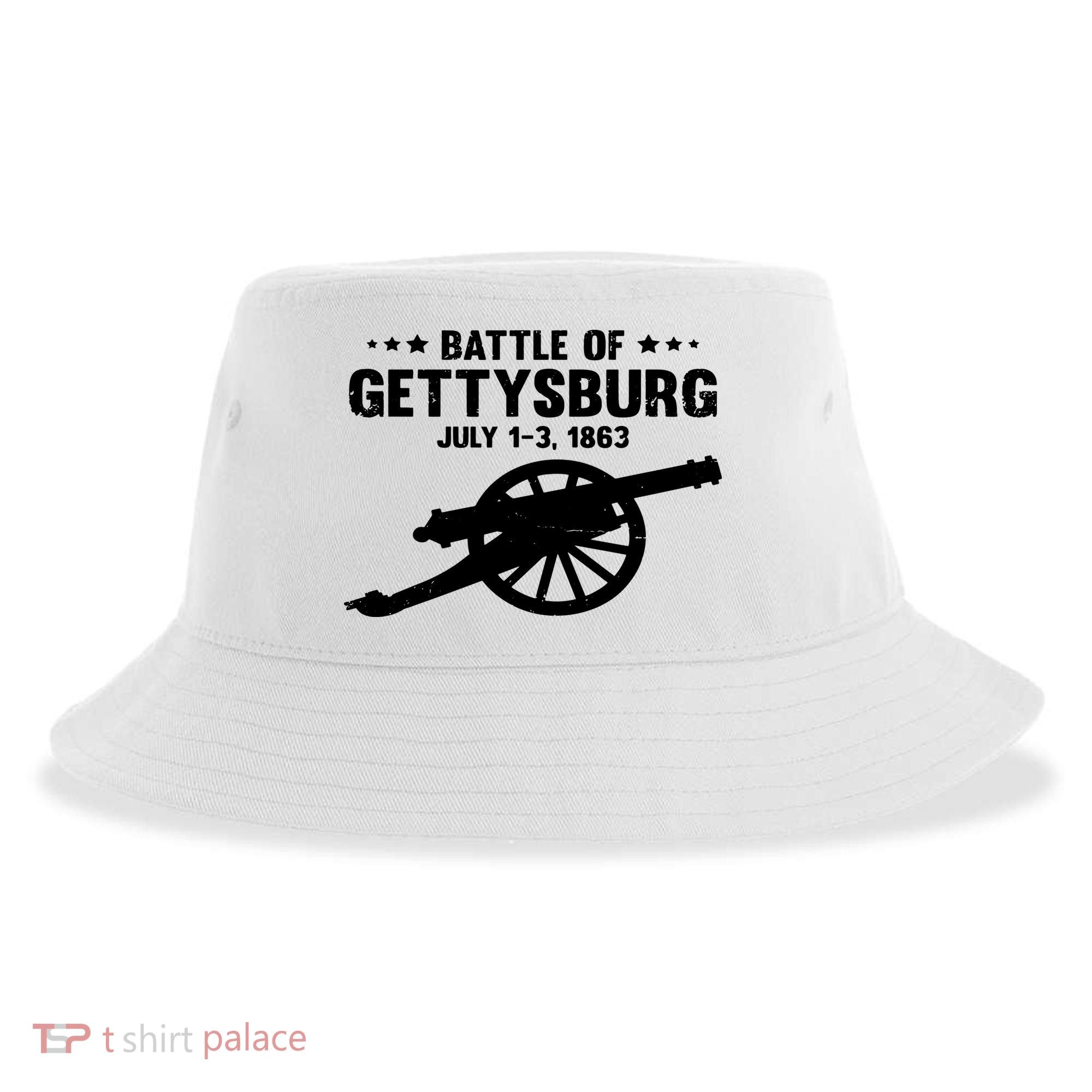 Battle Of Gettysburg | Battlefield US American Civil War Sustainable Bucket Hat