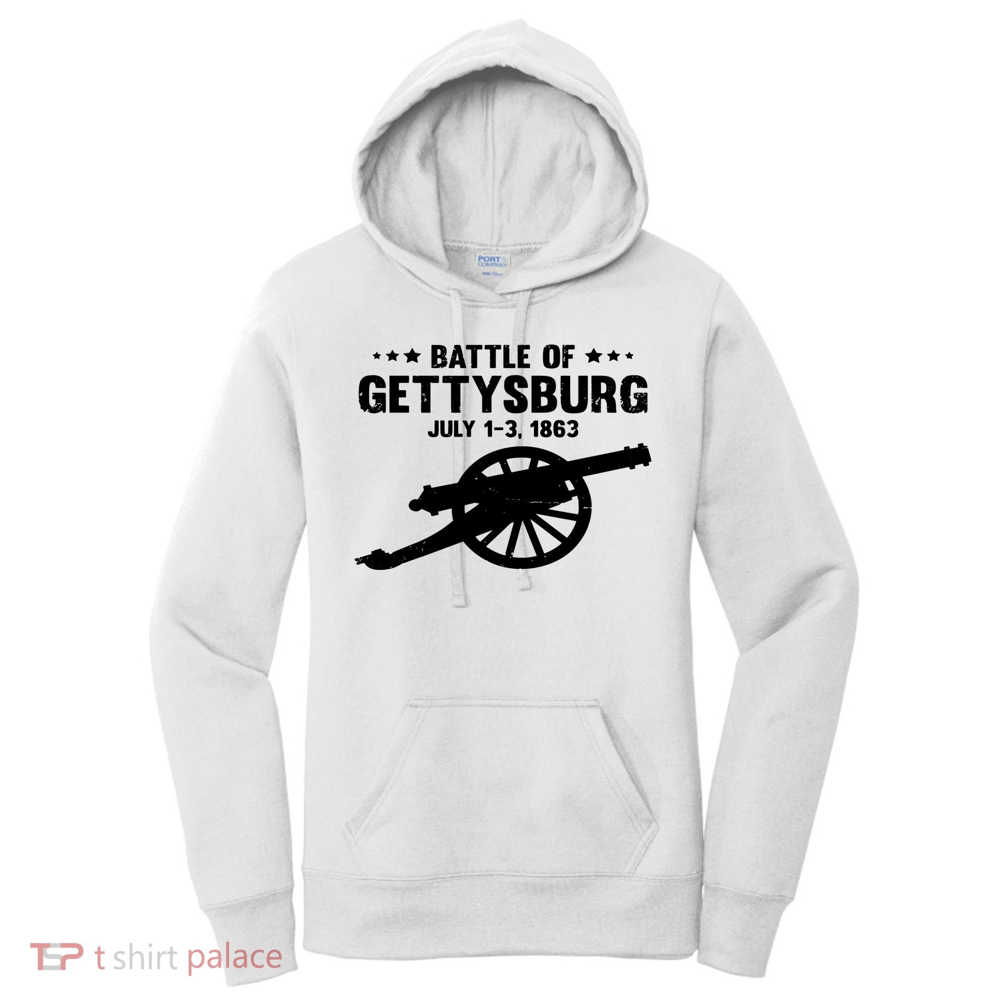 Battle Of Gettysburg | Battlefield US American Civil War Women's Hoodie