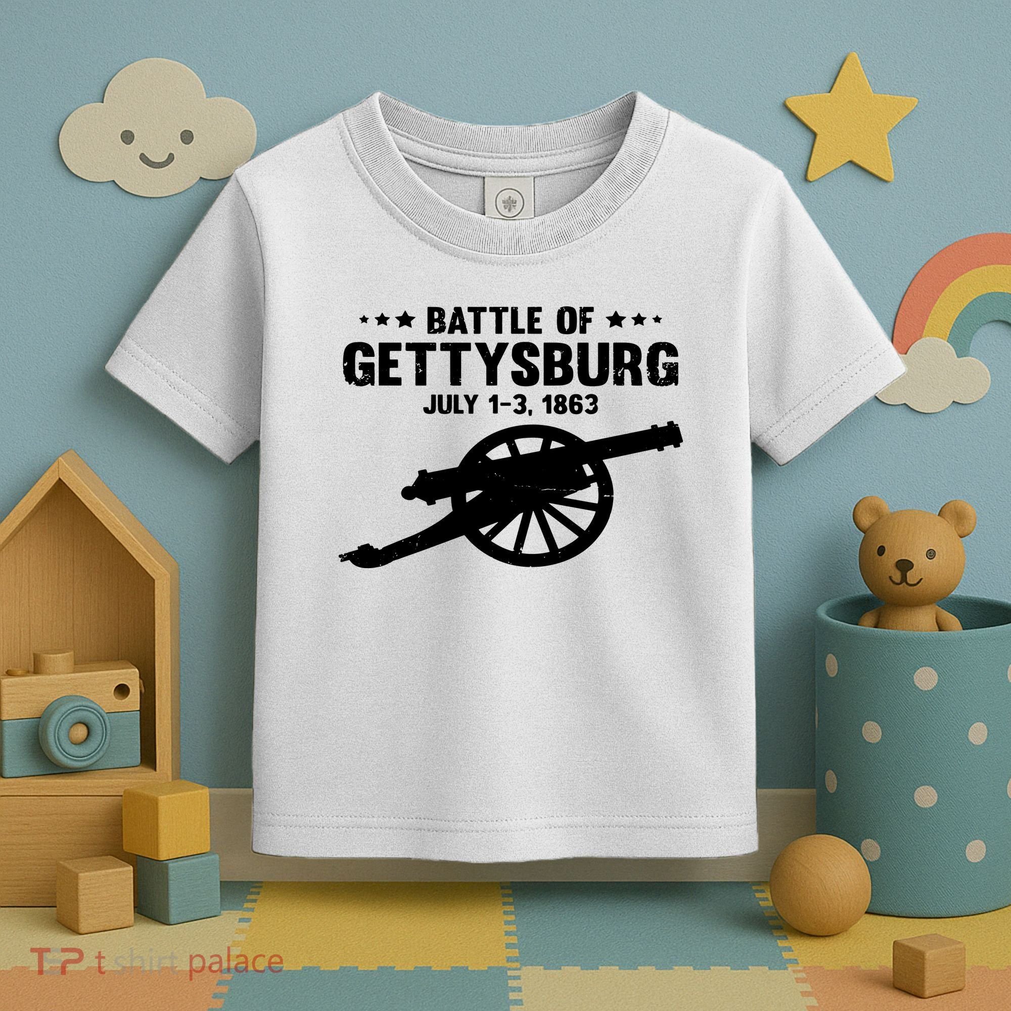 Battle Of Gettysburg | Battlefield US American Civil War Toddler T-Shirt