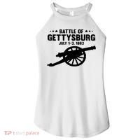 Battle Of Gettysburg | Battlefield US American Civil War Women's Perfect Tri Rocker Tank thumb 0