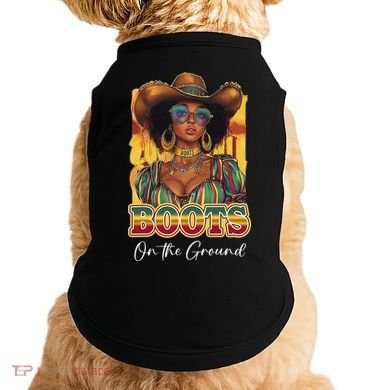 Boots On Ground Juneteenth Cowgirl Linedance Boots Western Doggie Tank
