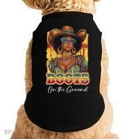Boots On Ground Juneteenth Cowgirl Linedance Boots Western Doggie Tank thumb 0