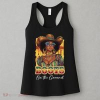 Boots On Ground Juneteenth Cowgirl Linedance Boots Western Women's Tank Top thumb 3