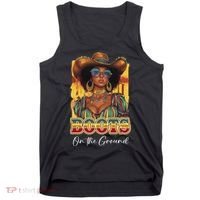 Boots On Ground Juneteenth Cowgirl Linedance Boots Western Tank Top thumb 0