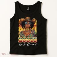 Boots On Ground Juneteenth Cowgirl Linedance Boots Western Tank Top thumb 2