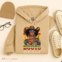 Boots On Ground Juneteenth Cowgirl Linedance Boots Western Hoodie thumb 4