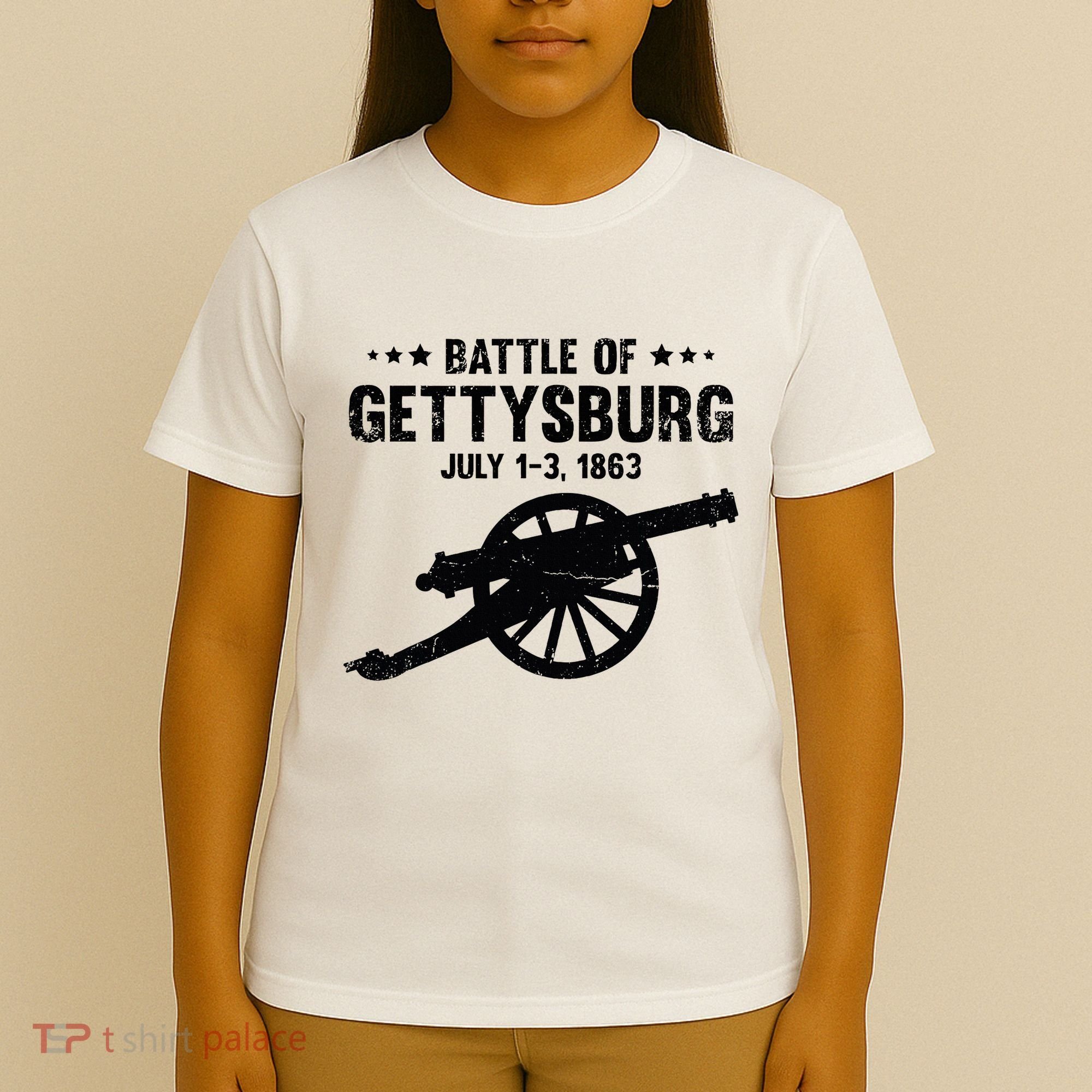 Battle Of Gettysburg Battlefield Us American Civil War T-Shirt
