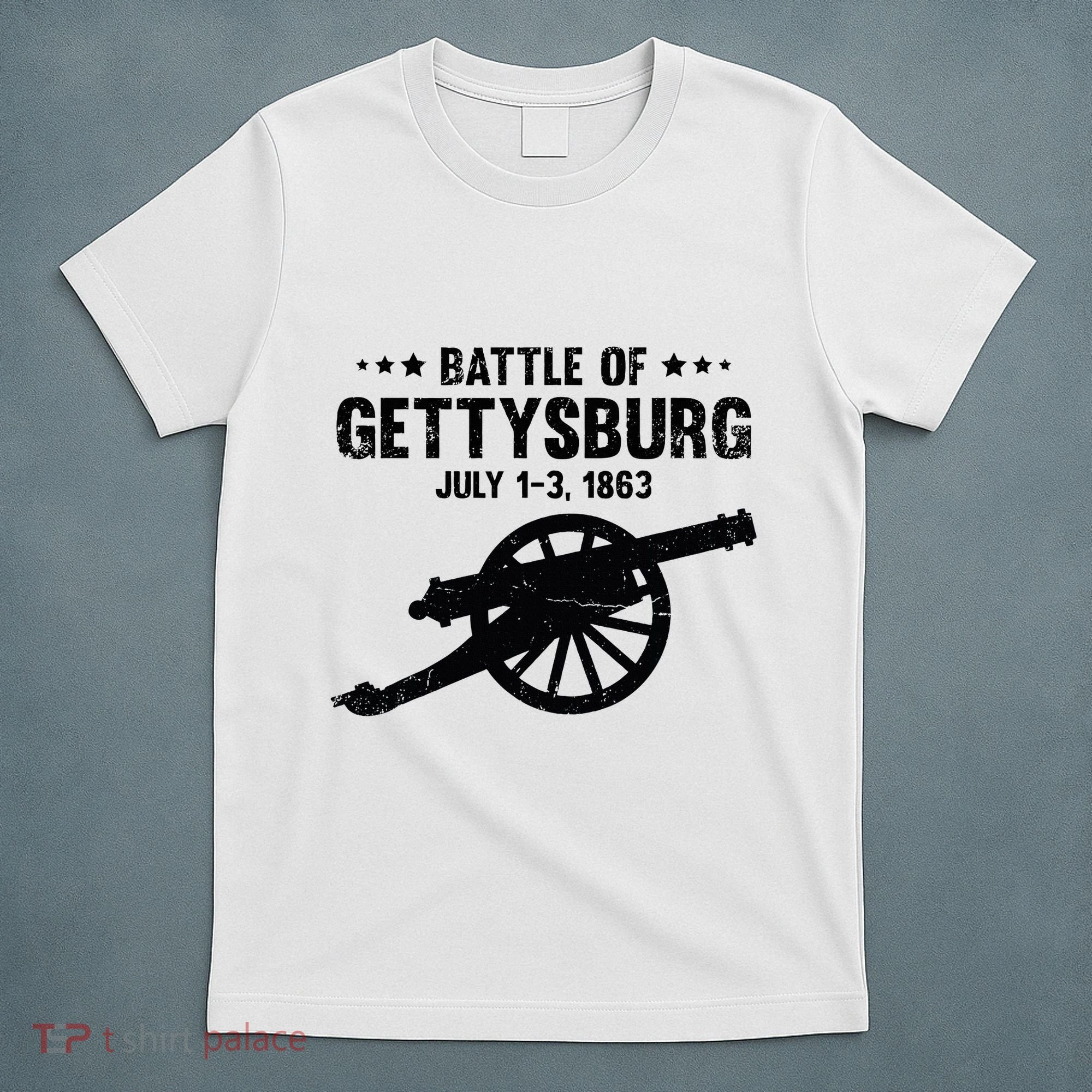 Battle Of Gettysburg Battlefield Us American Civil War T-Shirt