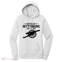 Battle Of Gettysburg Battlefield Us American Civil War Women's Hoodie thumb 0