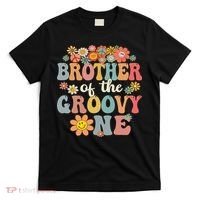 Brother Of Groovy One Matching Family 1st Birthday Party T-Shirt thumb 0