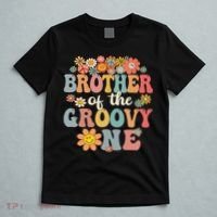 Brother Of Groovy One Matching Family 1st Birthday Party T-Shirt thumb 5