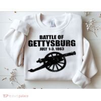 Battle Of Gettysburg Battlefield US American Civil War Sweatshirt thumb 2