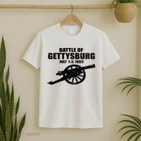 Battle Of Gettysburg Battlefield US American Civil War T-Shirt thumb 2