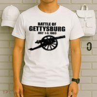 Battle Of Gettysburg Battlefield US American Civil War T-Shirt thumb 6