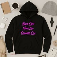 Bra Off Hair Up Sweats On Hoodie thumb 3