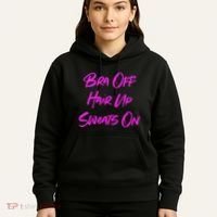 Bra Off Hair Up Sweats On Hoodie thumb 5