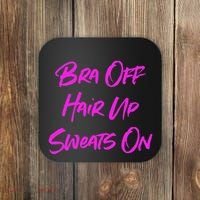 Bra Off Hair Up Sweats On Coaster thumb 0