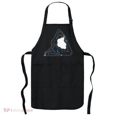 Boho Celestial Bodies Yoga Girl Apron