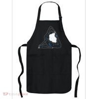 Boho Celestial Bodies Yoga Girl Apron thumb 0