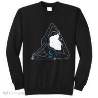 Boho Celestial Bodies Yoga Girl Sweatshirt thumb 0