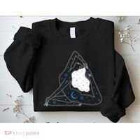 Boho Celestial Bodies Yoga Girl Sweatshirt thumb 2