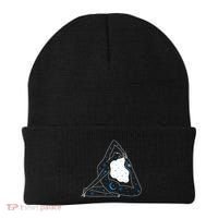 Boho Celestial Bodies Yoga Girl Beanie thumb 0