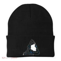 Boho Celestial Bodies Yoga Girl Beanie thumb 0