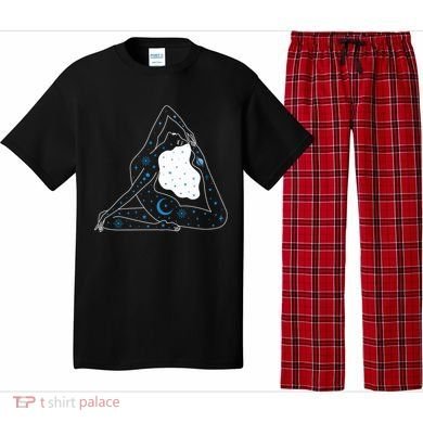 Boho Celestial Bodies Yoga Girl Pajama Set