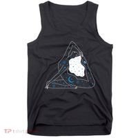 Boho Celestial Bodies Yoga Girl Tank Top thumb 0
