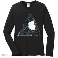 Boho Celestial Bodies Yoga Girl Women's Long Sleeve Shirt thumb 0