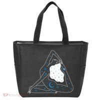Boho Celestial Bodies Yoga Girl Tote Bag thumb 0