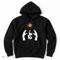 Boho Hands Reaching For The Sun Snake Hoodie thumb 0