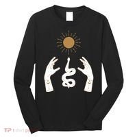 Boho Hands Reaching For The Sun Snake Long Sleeve Shirt thumb 0