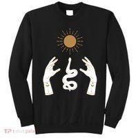 Boho Hands Reaching For The Sun Snake Sweatshirt thumb 0