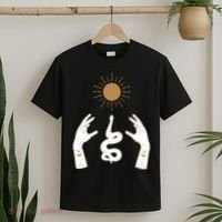 Boho Hands Reaching For The Sun Snake T-Shirt thumb 2