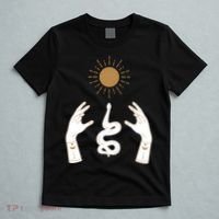 Boho Hands Reaching For The Sun Snake T-Shirt thumb 5