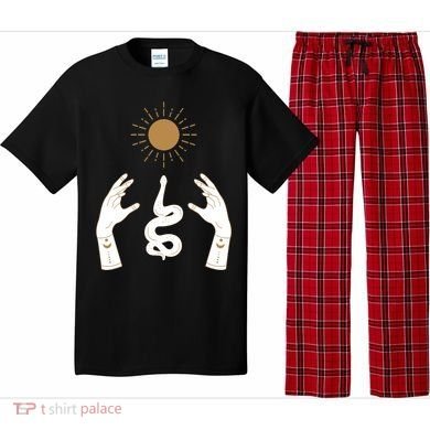 Boho Hands Reaching For The Sun Snake Pajama Set