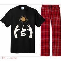 Boho Hands Reaching For The Sun Snake Pajama Set thumb 0