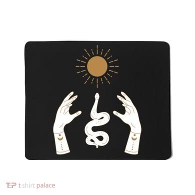 Boho Hands Reaching For The Sun Snake Mousepad