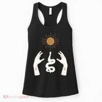 Boho Hands Reaching For The Sun Snake Women's Tank Top thumb 0