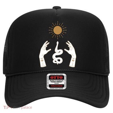 Boho Hands Reaching For The Sun Snake Hat