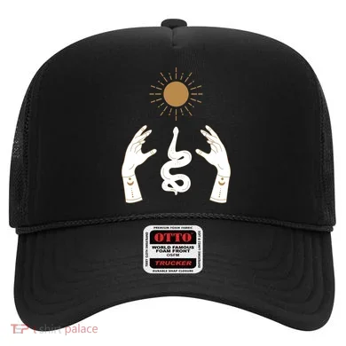 Boho Hands Reaching For The Sun Snake Hat