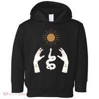 Boho Hands Reaching For The Sun Snake Toddler Hoodie thumb 0