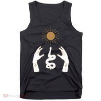 Boho Hands Reaching For The Sun Snake Tank Top thumb 0